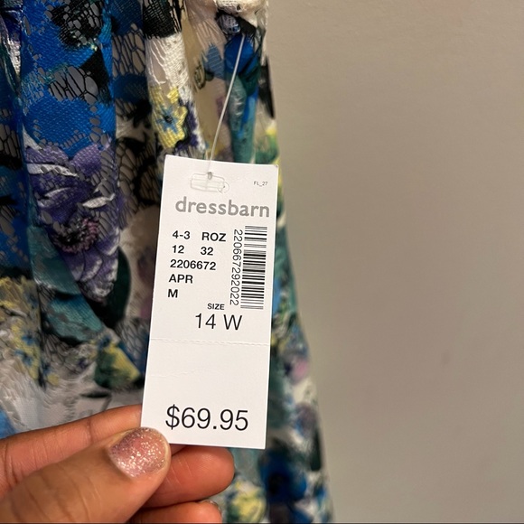 Sleeveless floral dress - Picture 3 of 6